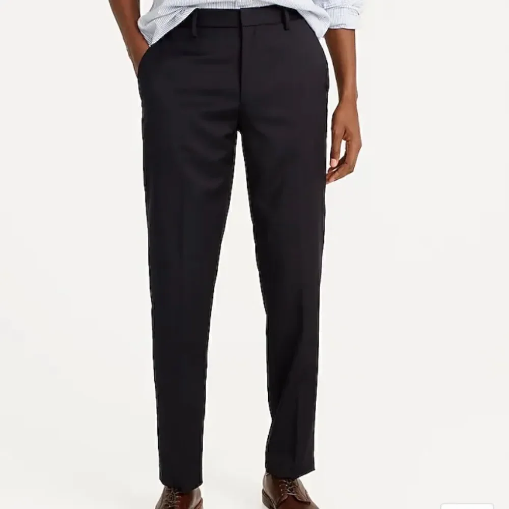 J. Crew Bowery Slim-fit pant in wool blend